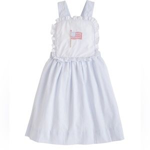 Little English Ava Dress - Flag size 5 NWT